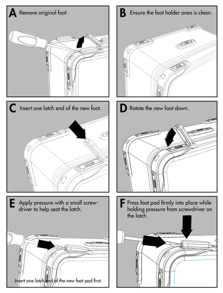 Replacement Foot Pads